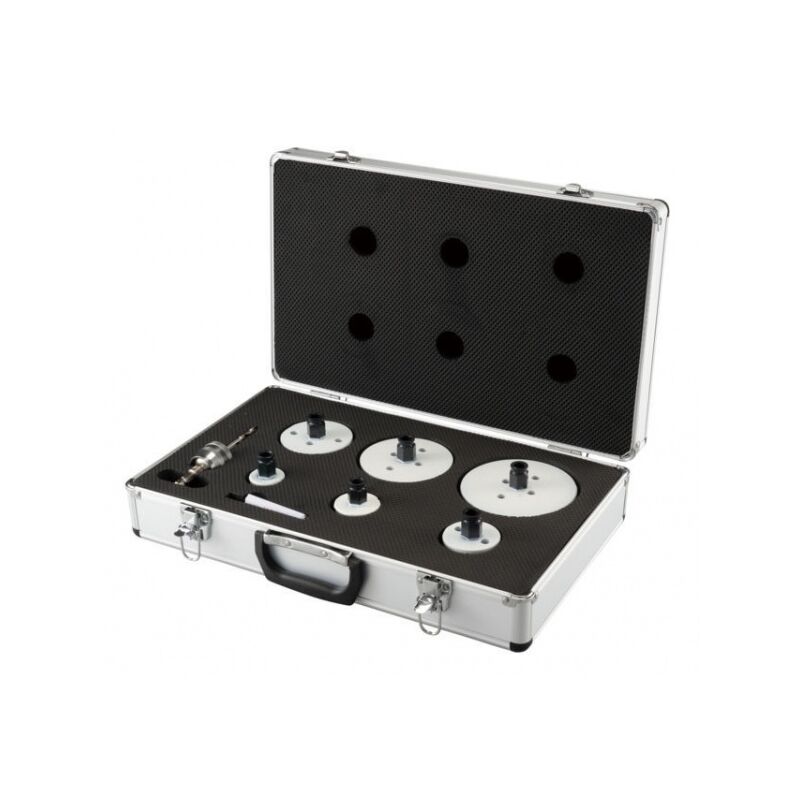 immagine 0 del prodotto makita e 15796 seghe a tazza ezychange in valigetta per idraulici 8 pz.