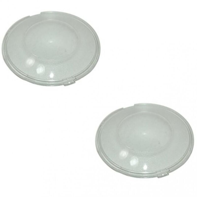 foto del prodotto kit 2pz plafoniera vetrino plastica tonda cappa faber franke diametro 64mm
