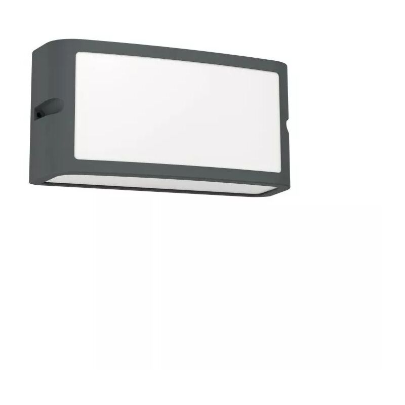 foto del prodotto applique led da esterno eglo camarda antracite 4000k