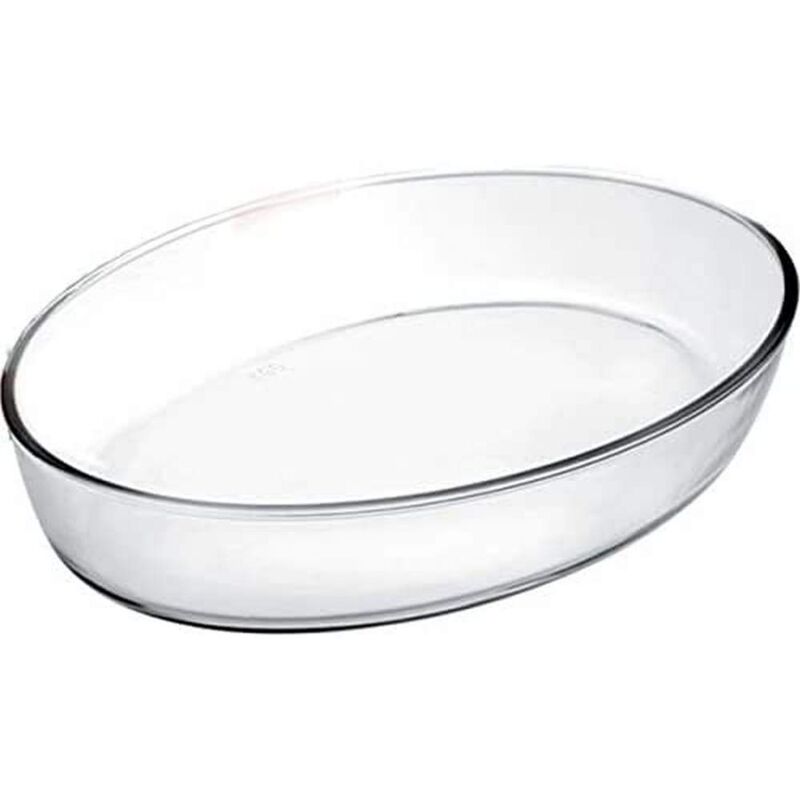 foto del prodotto fuente horno oval kristall 40x27x6,50 cm, stainless steel, 40 x 27 x 6.5 cm ibili