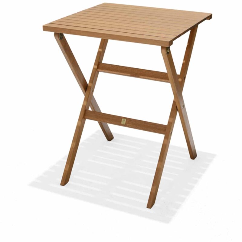 foto del prodotto tavolo da giardino chillvert milano legno 56x56x74 cm quadrato 2 persone