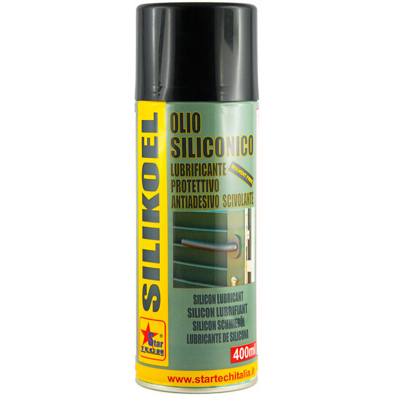 foto del prodotto fraschetti silikoel spray 400 ml olio di silicone lubrificante industriale universale 12 pezzi