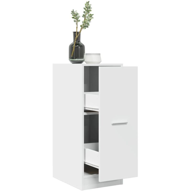 foto del prodotto vidaxl armadietto da farmacia bianco 30x41x77,5 cm in truciolato