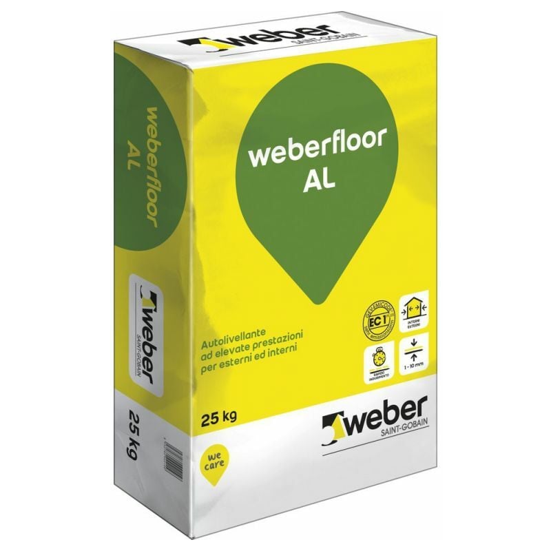 foto del prodotto weberfloor al autolivellante sacco kg 25