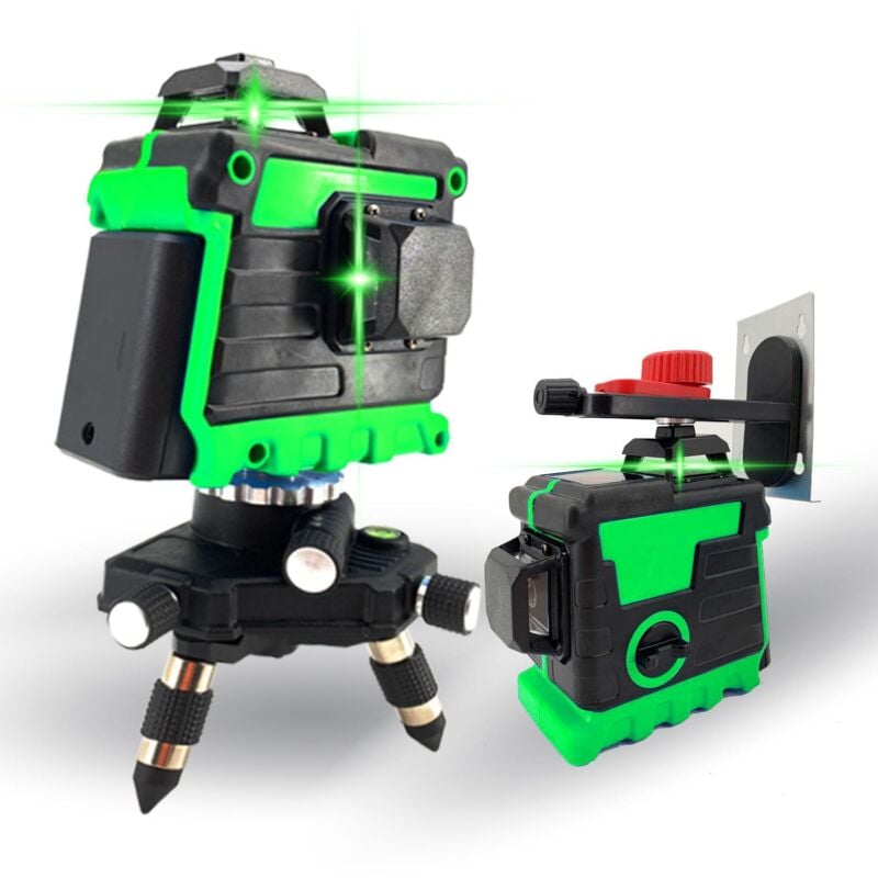 immagine 0 del prodotto zoternen livello a 16 linee con display digitale su treppiede strumento livellatore autolivellante verde 4d ad alta precisione per piastrellatura