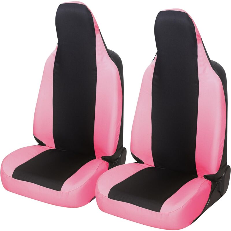 foto del prodotto lupexshop lupex shop coppia coprisedili anteriori universali per 107, made in italy, tessuto policotone, poggiatesta integrato, senza logo,