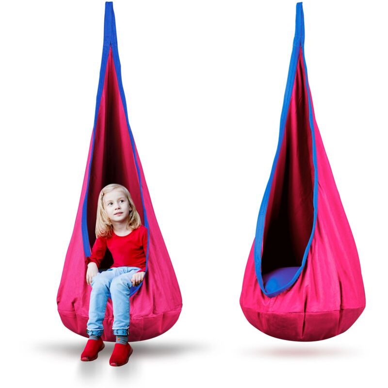 foto del prodotto poltroncina sospesa neo sport rosa