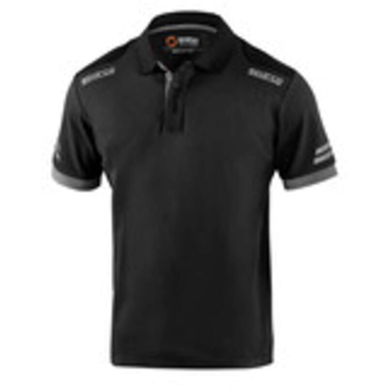 foto del prodotto sparco polo toledo black grey tg xl