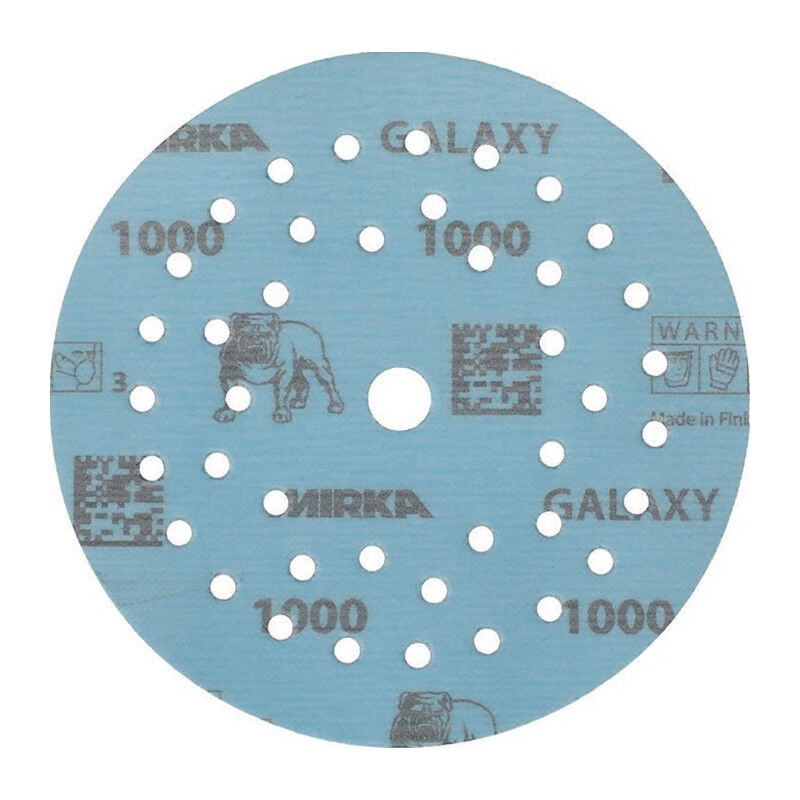 foto del prodotto disco abrasivo adesivo galaxy grip multifit 125mm k.1000 f.ho metallo lacca co. per 50 
