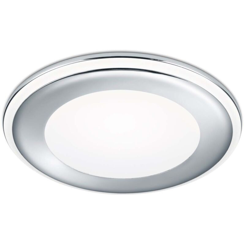 foto del prodotto frankystar aura faretto da incasso plastica cromata tripla accensione indipendente d. 14,5cm