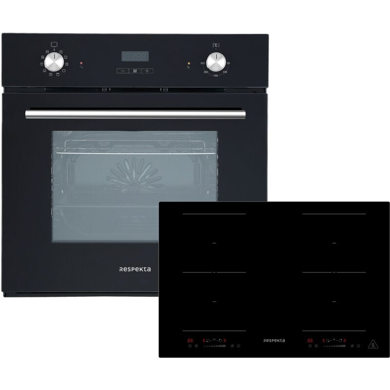 foto del prodotto forno piano cottura piano cottura set induzione 77 cm timer 2 zone flex slider respecta