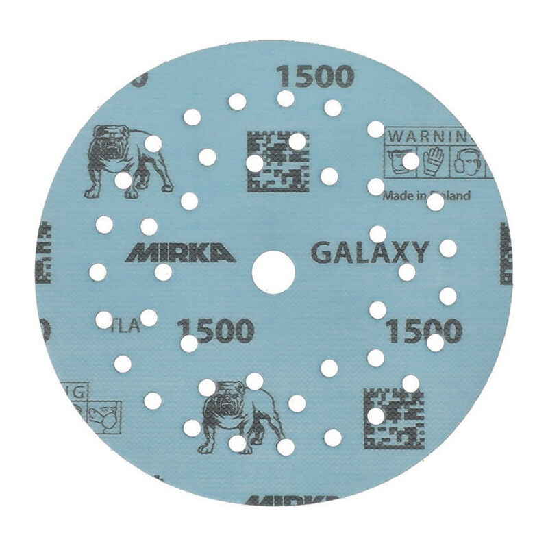 foto del prodotto disco abrasivo adesivo galaxy grip multifit 125mm k.1500 f.ho metallo lacca co. per 50 