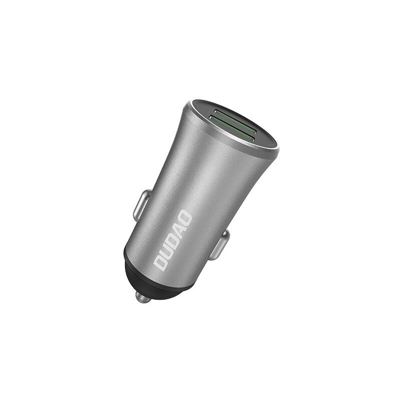 immagine 0 del prodotto caricabatterie intelligente da auto r6s 2x usb 3.4a argento