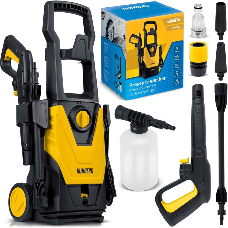 foto del prodotto idropulitrice humberg hm 300 da 1800 w