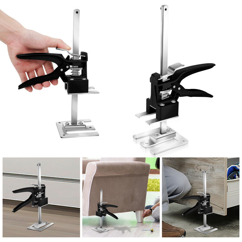 foto del prodotto randaco 2x jack a mano strumenti manuali cabinet lifter finestra telaio porte fino a 240kg