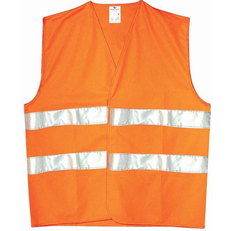 foto del prodotto gilet uomo da lavoro alta visibilita riflettente arancione 150gr m2 tg. xl ufo
