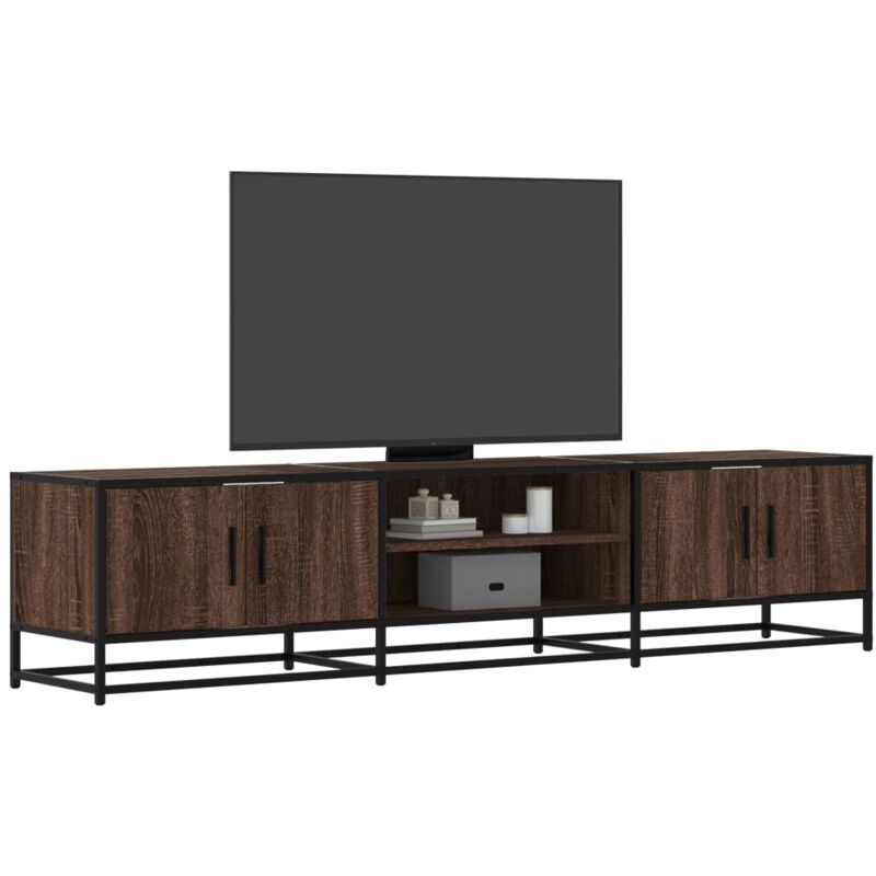 foto del prodotto vidaxl mobile tv rovere marrone 180x35x41 cm in truciolato