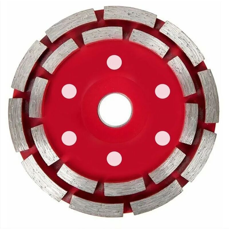 foto del prodotto disco abrasivo diamantato per levigare cemento, pietra, mattoni, marmo e granito, 125 mm, irisfr 1 pz 