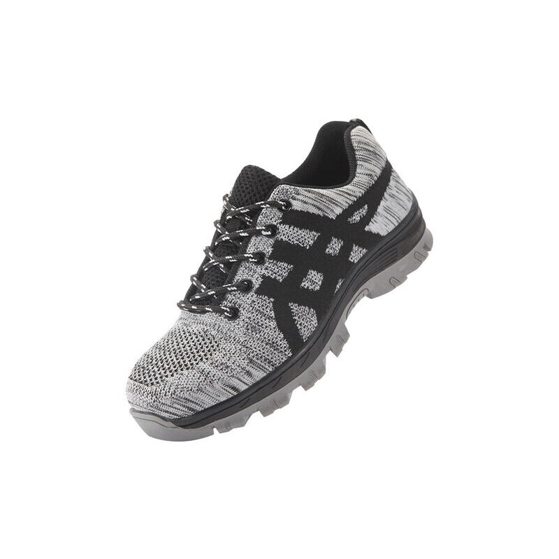 foto del prodotto odipie scarpe antinfortunistiche, puntale in acciaio da uomo, protezione confortevole, scarpe da lavoro leggere, traspiranti, unisex, grigio 43 eu 