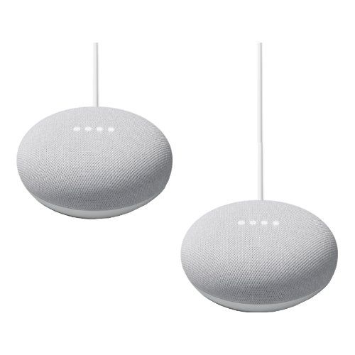 immagine 0 del prodotto assistente vocale tim ti778004 nest mini tim kit 2 pezzi grigio chiaro