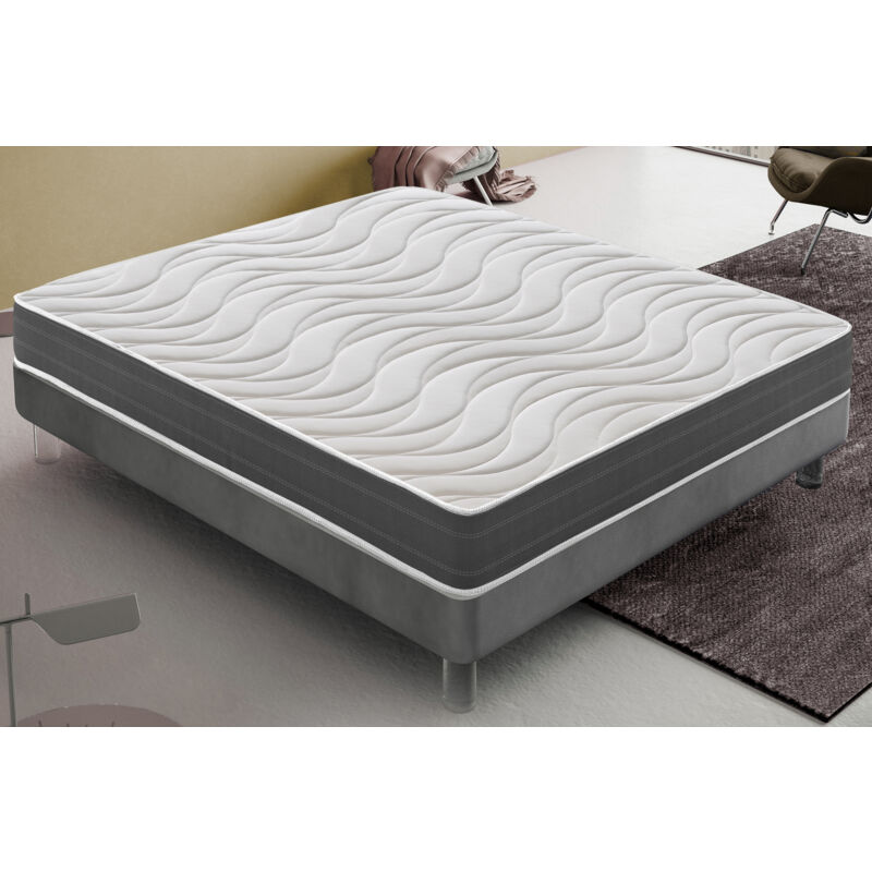 immagine 0 del prodotto materasso 140x190 in memory foam alto 22 cm reversibile ortopedico rigidit h4