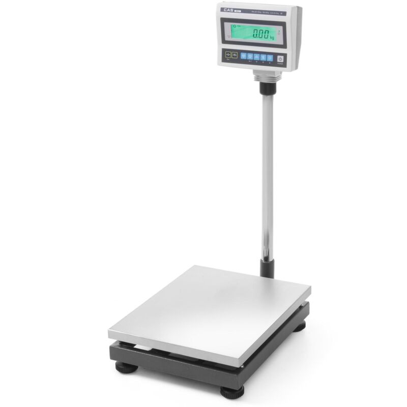 foto del prodotto bilancia da magazzino con piattaforma cas, legalizzata, 150 kg 20 g cas 580332