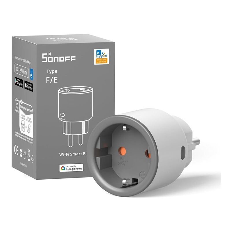 immagine 0 del prodotto sonoff s60 iplug presa intelligente wifi type type e f