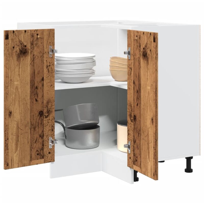 foto del prodotto armadietto cucina legno antico 75,5x75,5x81,5 cm in legno vidaxl