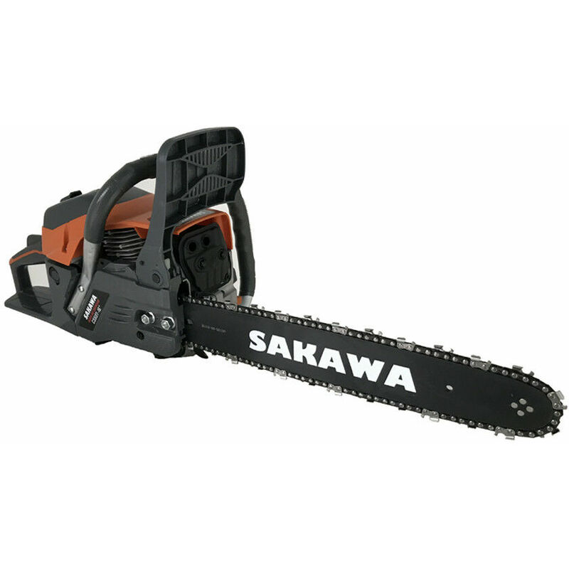 foto del prodotto sakawa motosega scoppio 58cc 16 kit oli catena