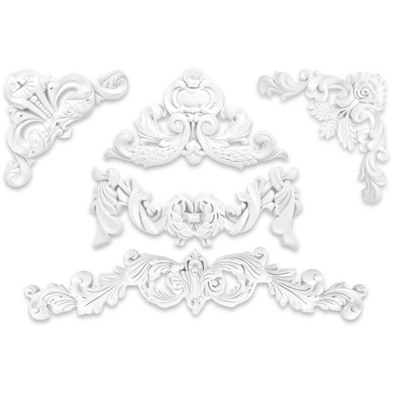foto del prodotto 1 ornamento stucco pu, antiurto e duro decorazione grand decor grande selezione a605