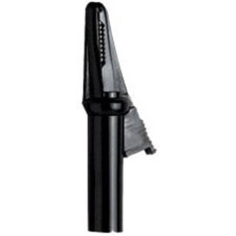 foto del prodotto 390451 morsetto a coccodrillo presa 2mm cat i nero beha amprobe