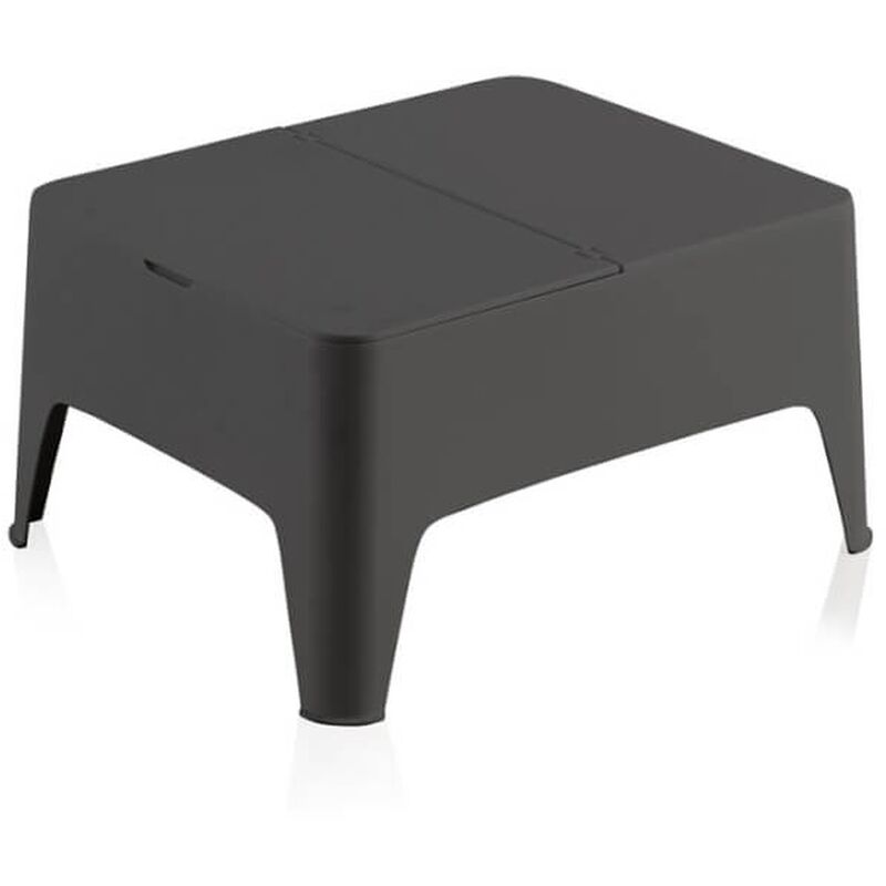 foto del prodotto wellhome tavolino da giardino nero