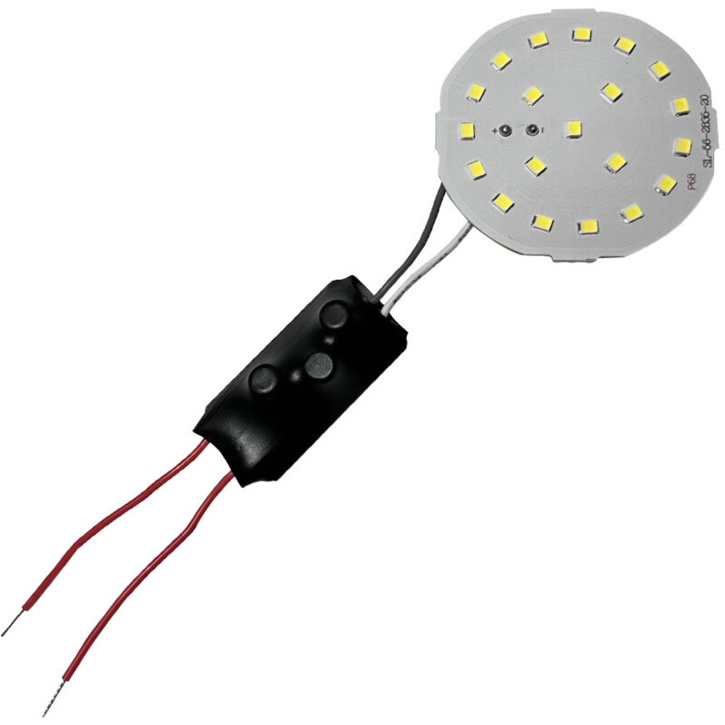 foto del prodotto led smd 2w ac dc12v 110lm 120 56mm bianco luce giorno 6000k