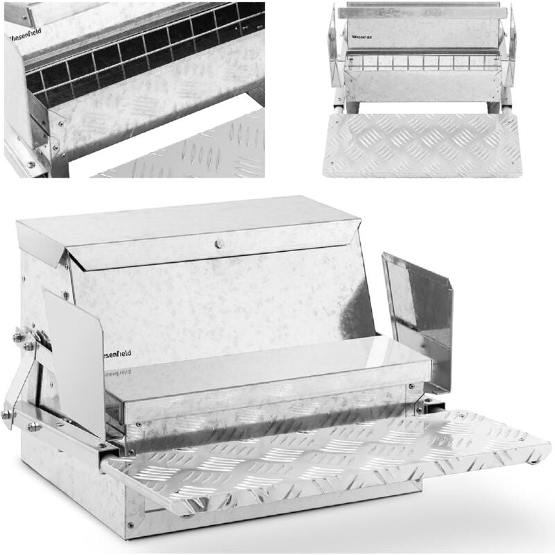 foto del prodotto mangiatoia automatica per galline avicole, 11,5 kg, per galline da 400 g