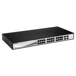 immagine 0 del prodotto d link dgs 1210 24 switch di rete gestito l2 gigabit ethernet 10 100 1000 1u nero