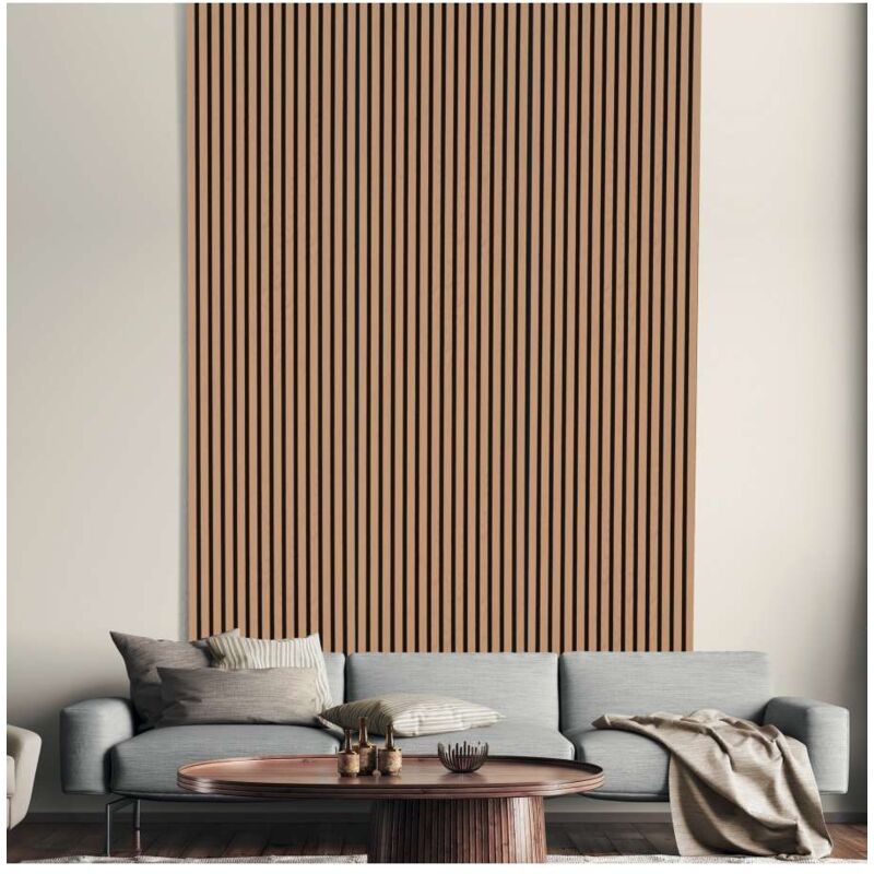 foto del prodotto kimono rivestimento murale fonoassorbente rovere 240x57 cm