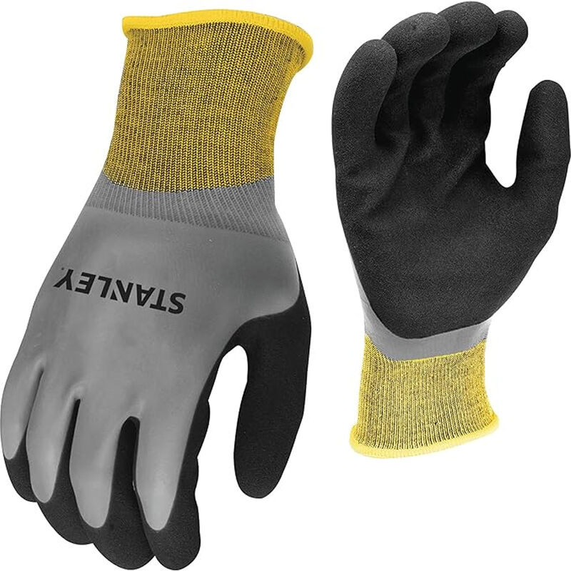 foto del prodotto stanley guanti impermeabili waterproof con grip presa impugnatura taglia l