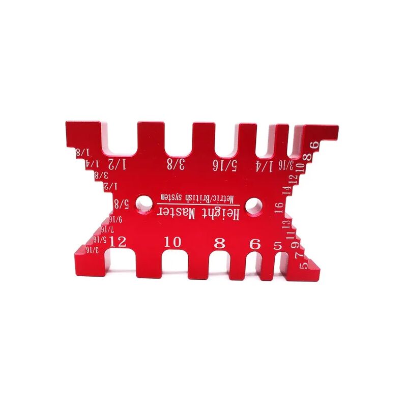 foto del prodotto fortuneville pinza a tenone per la lavorazione del legno righello di misurazione pinza per pollici metrica ad alta precisione fresa per la