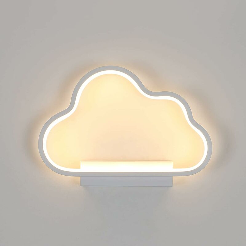 immagine 0 del prodotto lampada da parete a led, lampada da parete a led moderna bianca 20w, lampada da parete in alluminio dal design semplice per corridoio, scala,