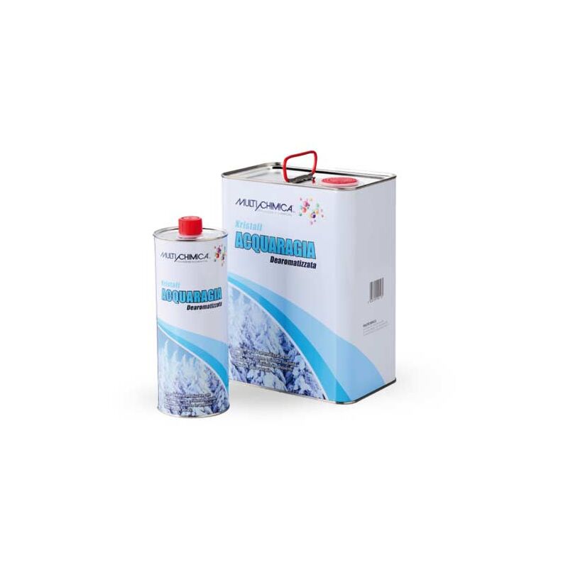 foto del prodotto multichimica kristal acquaragia dearomatizzata solvente diluente vernici 5 lt 5 lt
