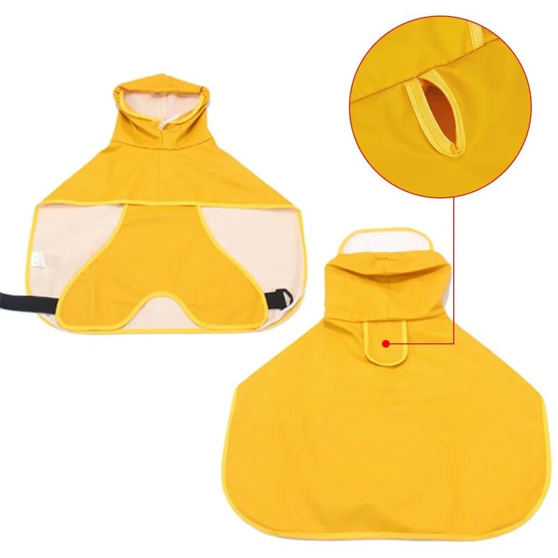 foto del prodotto fortuneville cappotti antipioggia per cani eleganti e di alta qualit abbigliamento per cani con cerniera, con tasche,