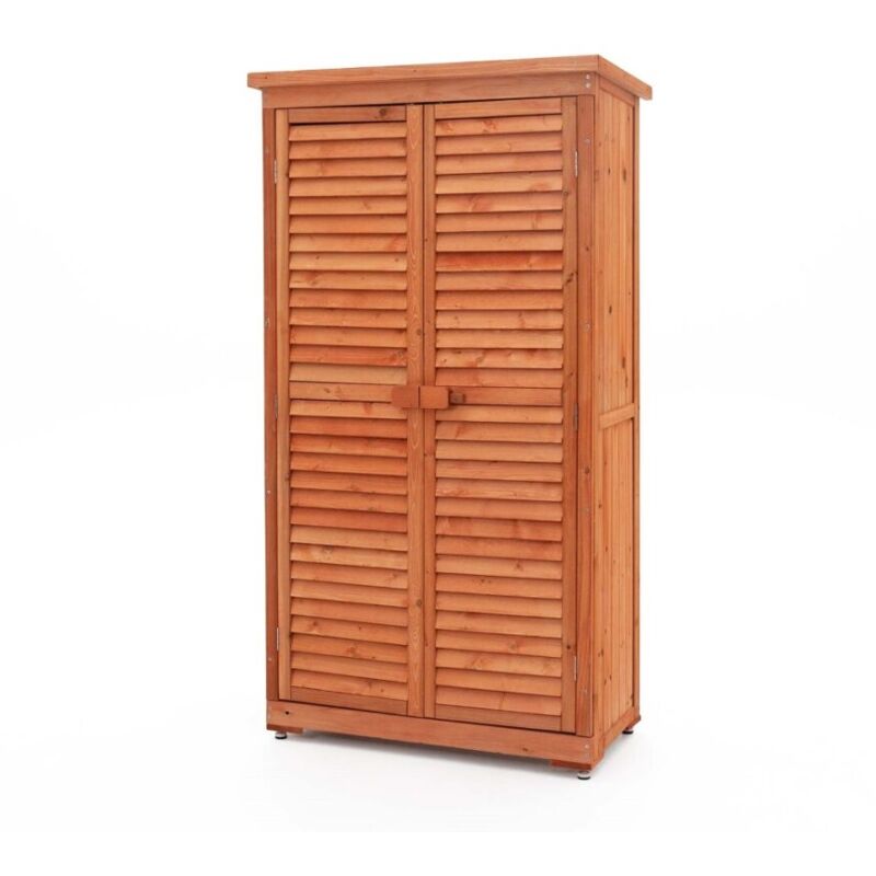 foto del prodotto capanno armadio gardiun emmy 87x46,5x160 cm legno per esterni