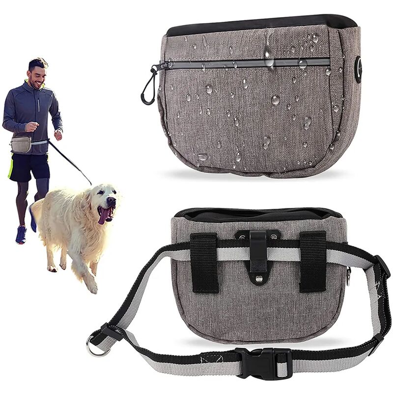 foto del prodotto fortuneville borsa per cibo per cani, borsa per dolcetti per cani, borsa per cibo impermeabile, borsa per dolcetti per cani, borsa per cibo per