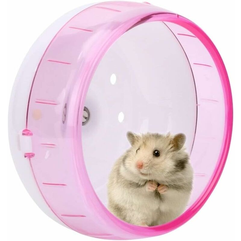 foto del prodotto fortuneville ruota per esercizi per criceti, ruota giocattolo per piccoli animali, ruota per criceti da corsa ruota per criceti silenziosa ruota