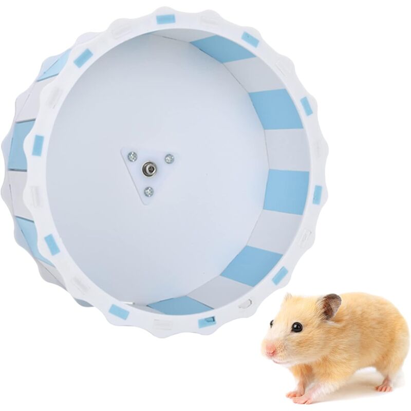 foto del prodotto fortuneville ruota per criceti ruota silenziosa per criceti ruota da corsa per piccoli animali 17 cm ruota da corsa silenziosa ruota per criceti