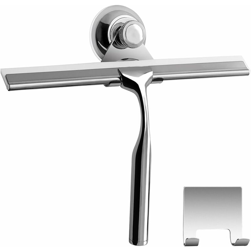 foto del prodotto fortuneville tergivetro per doccia tergivetro per acqua domestica acciaio inossidabile 24,5 x 17 cm tergivetro per finestra del bagno