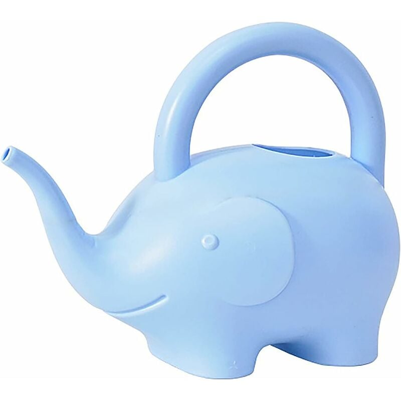 foto del prodotto fortuneville elefante annaffiatoio piccolo carino leggero annaffiatoio in plastica da giardinaggio adatto per piante da giardino per interni ed