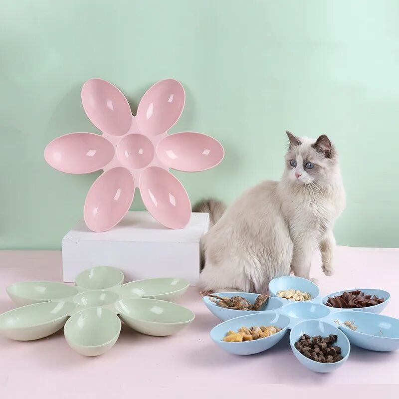 foto del prodotto fortuneville ciotola per animali domestici 6 in 1, mangiatoia per cani, bottiglia d acqua anti soffocamento, ciotola per cani e gatti,