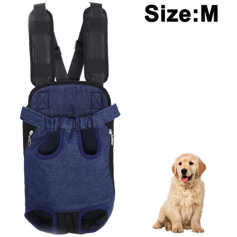 foto del prodotto fortuneville zaino per animali domestici, borsa da trasporto per cani, gambe regolabili, borsa da viaggio portatile per animali domestici,