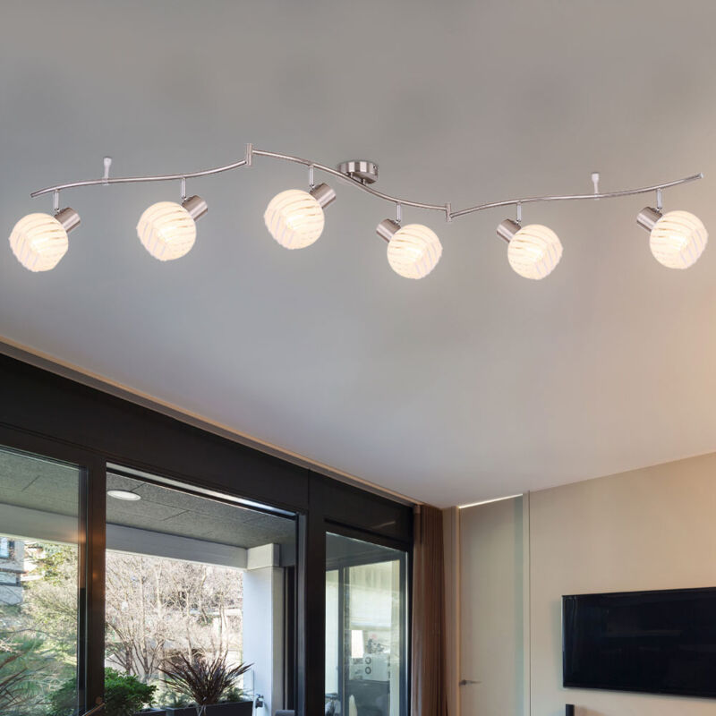foto del prodotto plafoniera apparecchio spot faretti mobili illuminazione soggiorno camera da letto